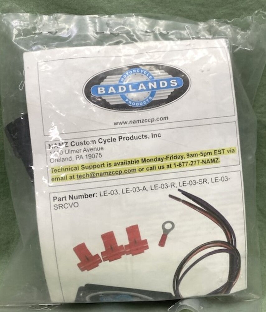 Badlands 2050-0172 Plug-in Style Turn Signal Load Equalizer III Module New Gen.