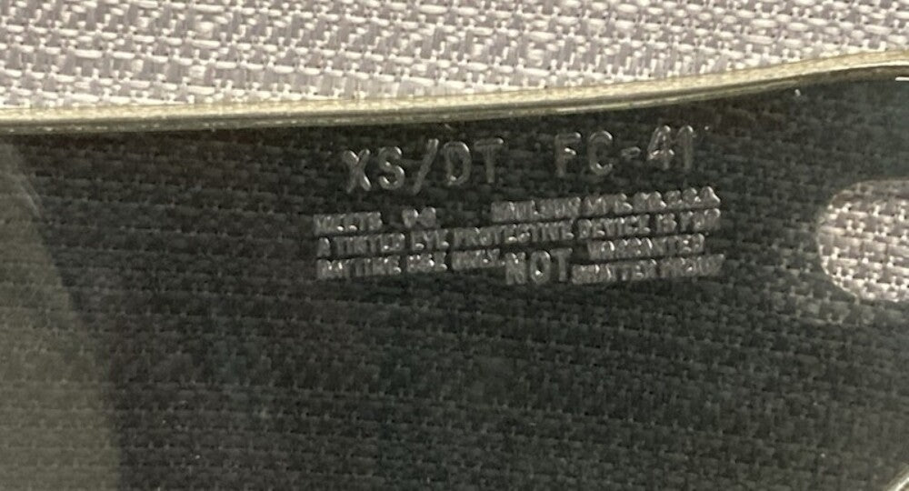 New Genuine Paulson FC-41 Motorcycle Helmet Shield, Smoke