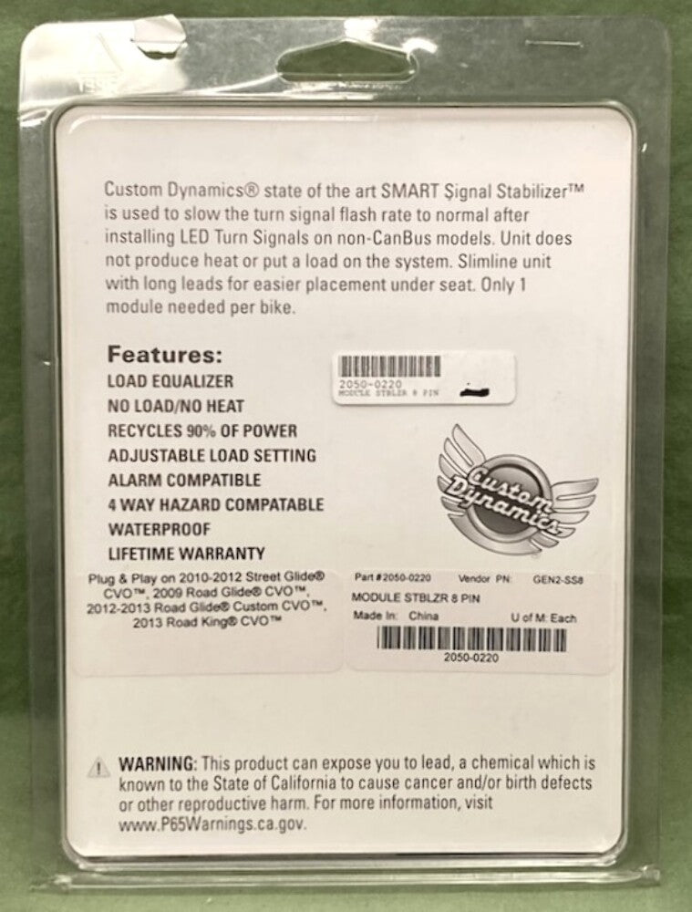 Custom Dynamics 2050-0220 Smart Signal Stabilizer Module New Genuine