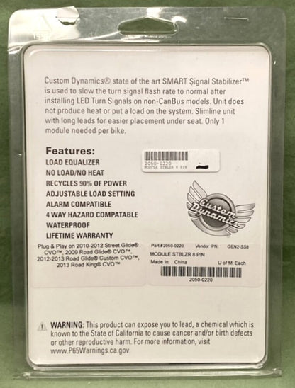 Custom Dynamics 2050-0220 Smart Signal Stabilizer Module New Genuine