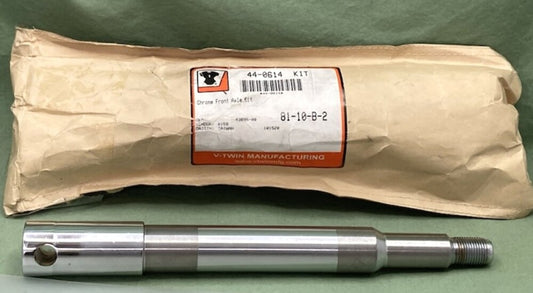 V-Twin 44-0614 Chrome Front Axle Kit New Genuine