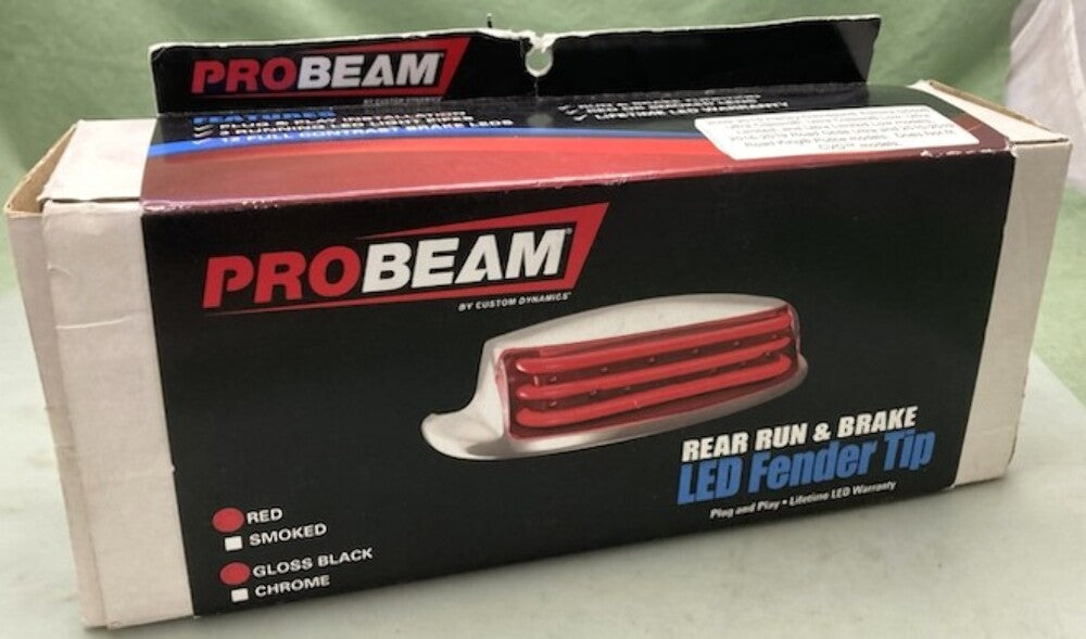 Custom Dynamics 2040-2351 LED Fender Tip New Genuine