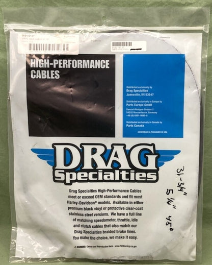 Drag Specialties 0651-0137 Vinyl Idle Cable New Genuine
