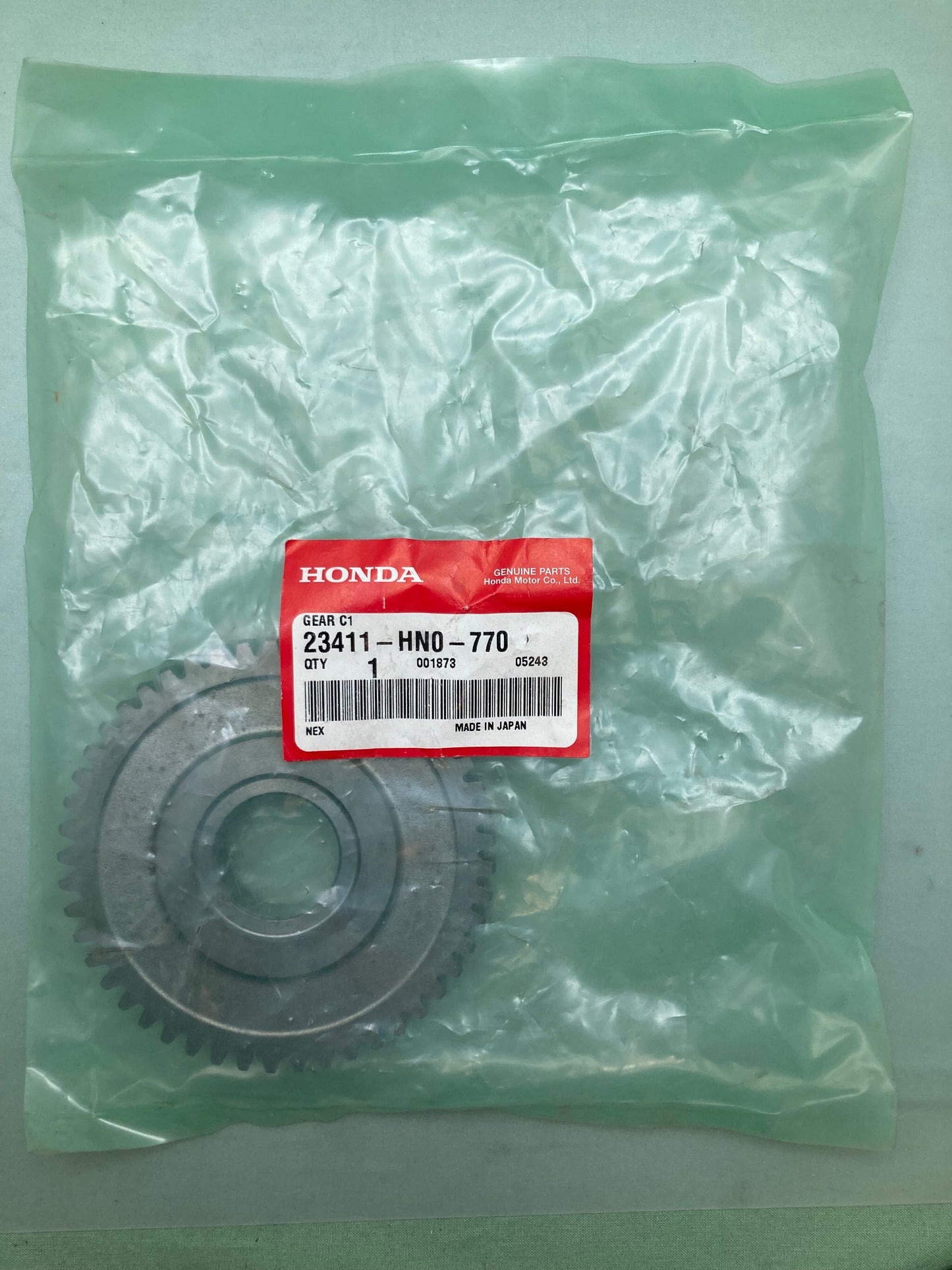 New Genuine Honda 23411-HN0-770 Gear (49T)