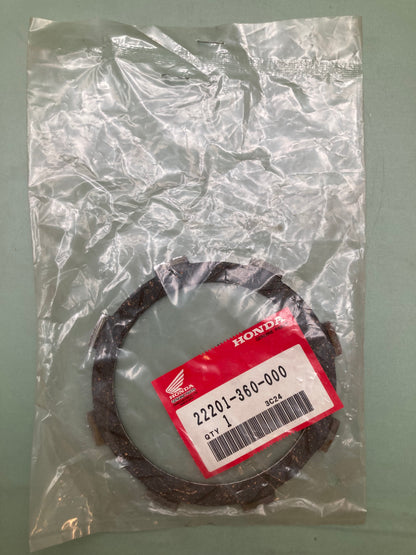 New Genuine Honda 22201-360-000 Clutch Disk