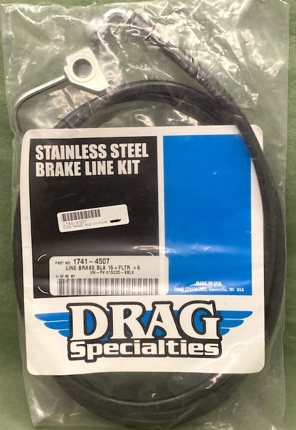 Drag Specialties 1741-4507 Brake Line New Genuine