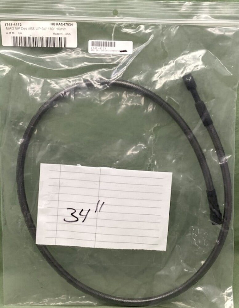 Magnum 1741-4113 Brake Line 34" New Replaces