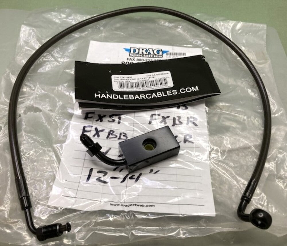 LA Choppers LA-8152B13M Brake Line Kit 1741-5490 New Genuine Incomplete Kit