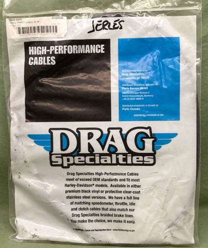 Drag Specialties 0650-0331 Throttle Cable New Genuine