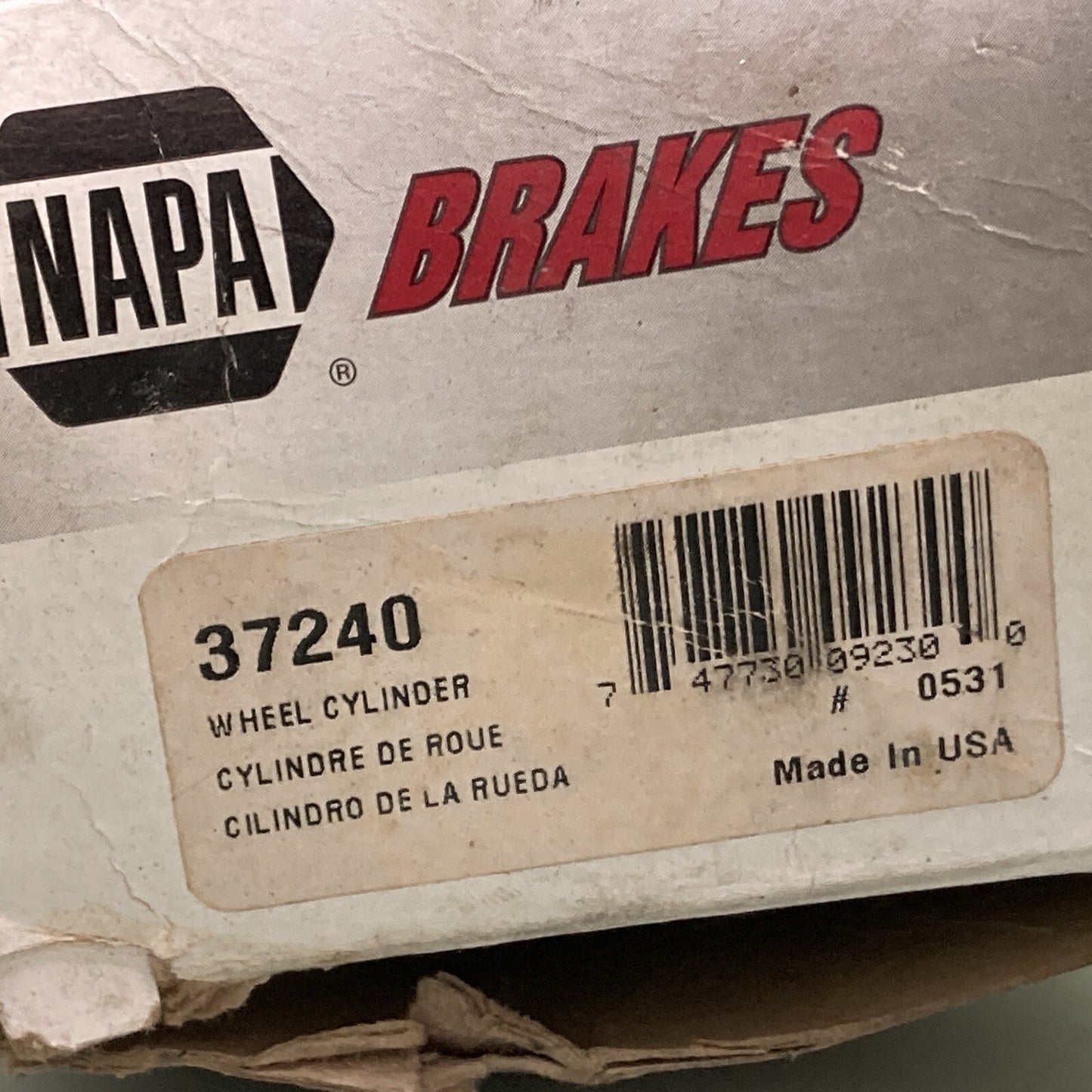 NEW GENUINE NAPA 37240 WHEEL CYLINDER