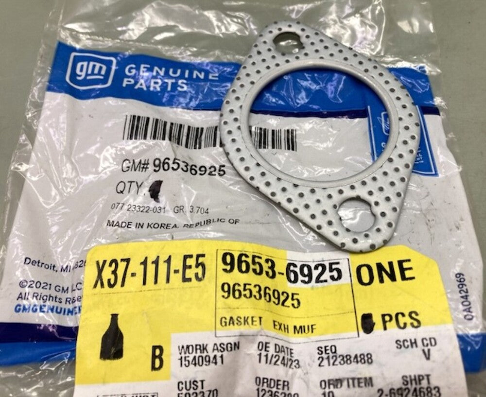 GM 96536925 Exhaust Gasket New Genuine