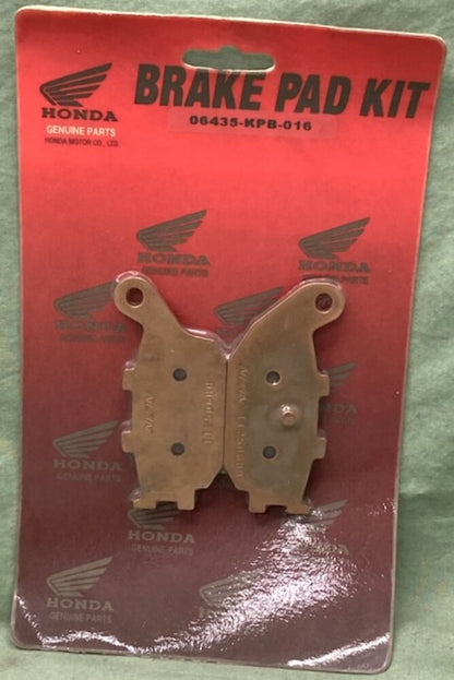 Honda 06435-KPB-016 Pad, Set, Rr. 06435-KPB-026 New Genuine