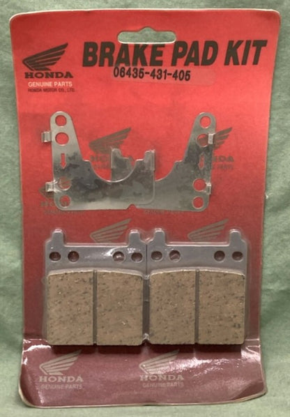 Honda 06435-431-405 Brake Pad Kit 431A0-431-673 New Genuine