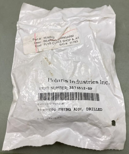 Polaris 3576512-SP Drilled Swing Arm Bearing New Genuine