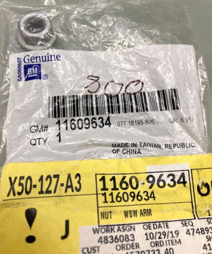 GM 11609634 Multi-Purpose Nut New Genuine