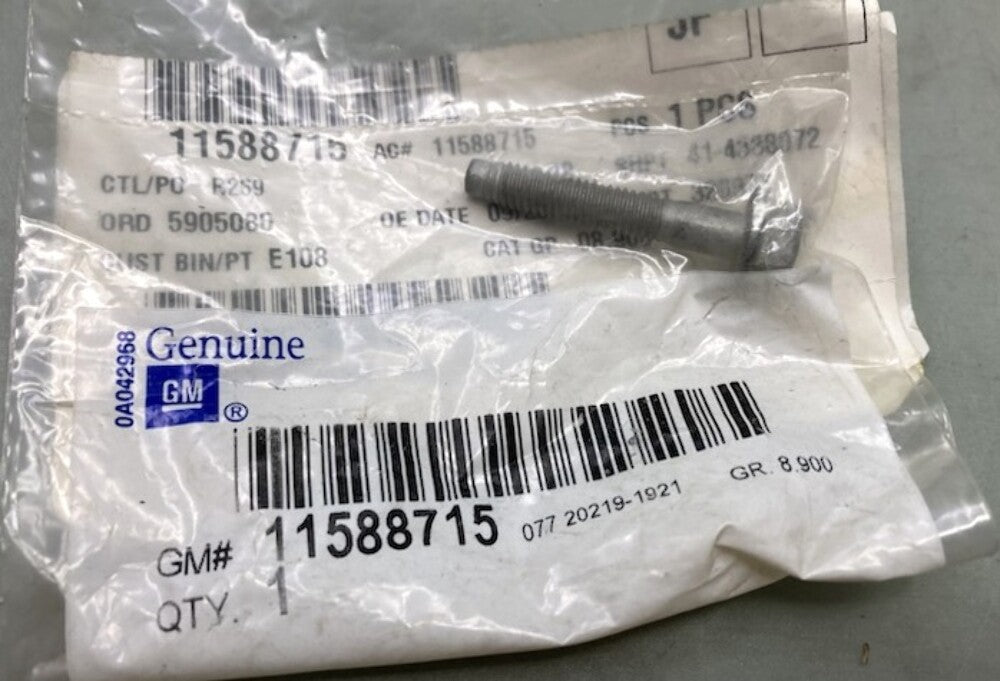 GM 11588715 Multi-Purpose Bolt New Genuine