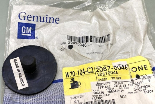 GM 20870046 Rear Spring Leaf Insert New Genuine