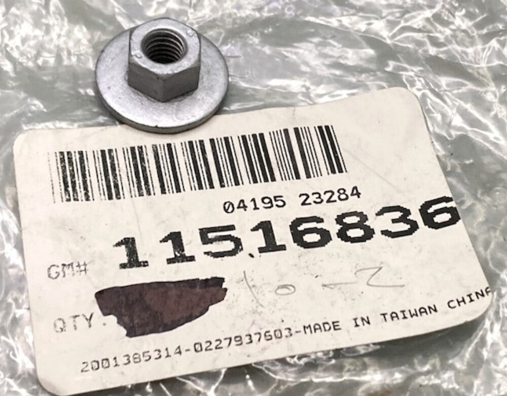 Qty 2 GM 11516836 Mirror Assembly Nut New Replaces