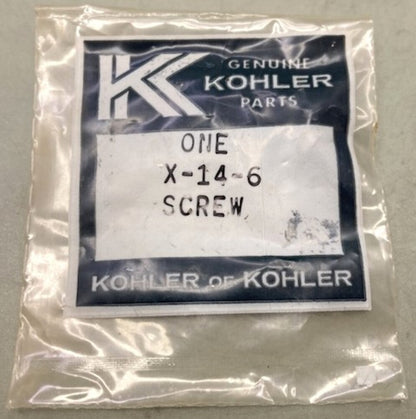 Qty 3 Kohler X-14-6 Screw New Genuine