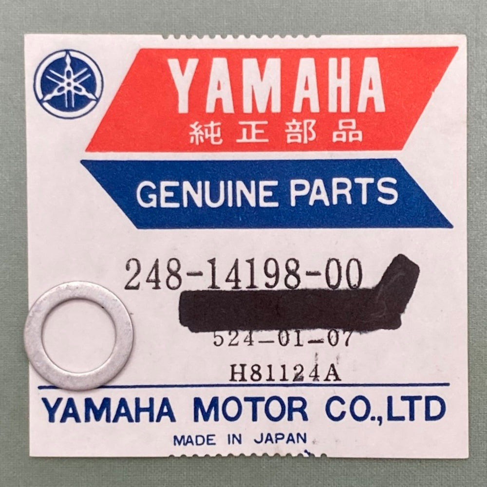 New Genuine Yamaha 248-14198-00 Gasket, 248-14198-00-00
