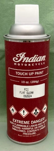 Indian FCI TOUCH UP PAINT FLAT CLEAR 10oz. 052524 New Genuine