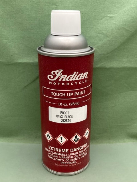 Indian P800I TOUCH UP PAINT ONYX BLACK 10oz. New Genuine