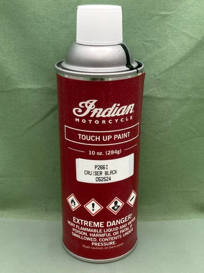 Indian P266I TOUCH UP PAINT CRUISER BLACK 10oz. New Genuine