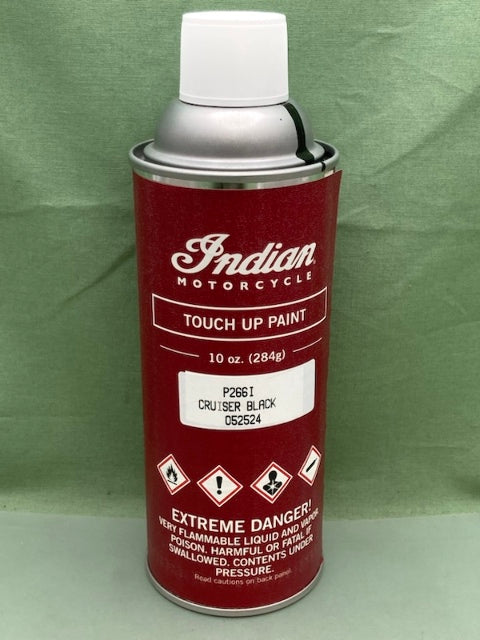 Indian P266I TOUCH UP PAINT CRUISER BLACK 10oz. New Genuine
