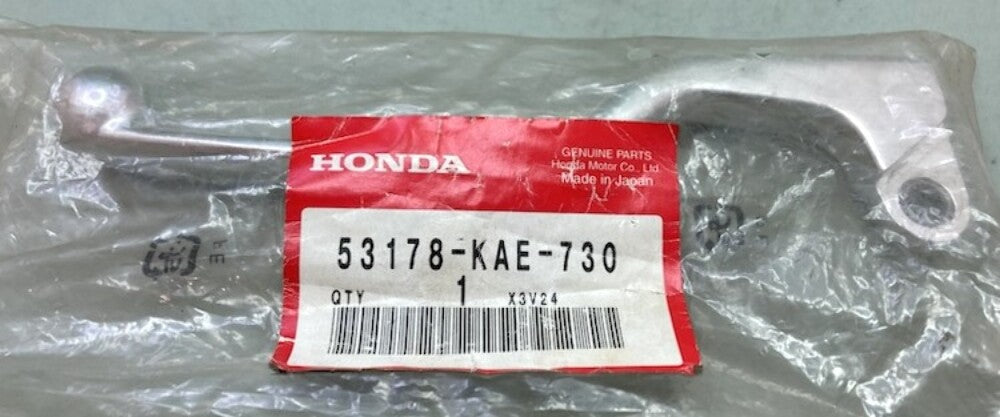 Honda 53178-KAE-730 Lever, L., Handlebar New Genuine