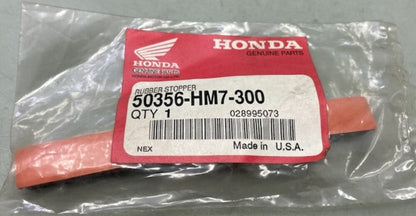 Honda 50356-HM7-300 Rubber, Stopper New Genuine