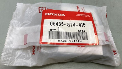 Honda 06435-GT4-415 Pad, Set, Brake 06435-GT4-406, 06435-GT4-405 New Genuine