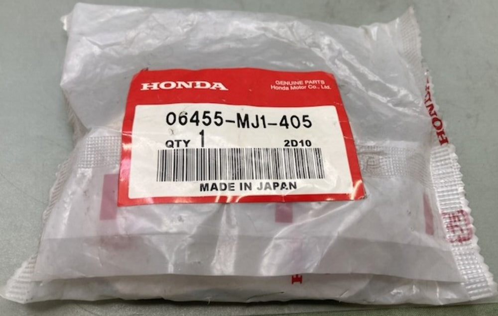 Honda 06455-MJ1-405 Pad, Set, Fr. 451A0-MJ1-670 New Genuine