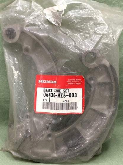 Honda 06430-MZ5-003 Shoe, Kit, Brake New Genuine