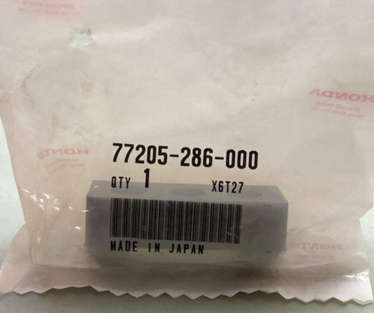 Honda 77205-286-000 Rubber B 77205-292-010, 77205-292-000 New Genuine
