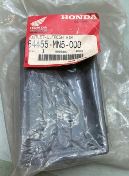 Honda 64455-MN5-000 Outlet, L., Fresh, Air New Genuine