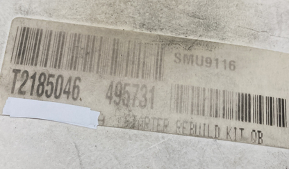 NEW GENUINE QUADBOSS SMU9116 Starter Rebuild Kit
