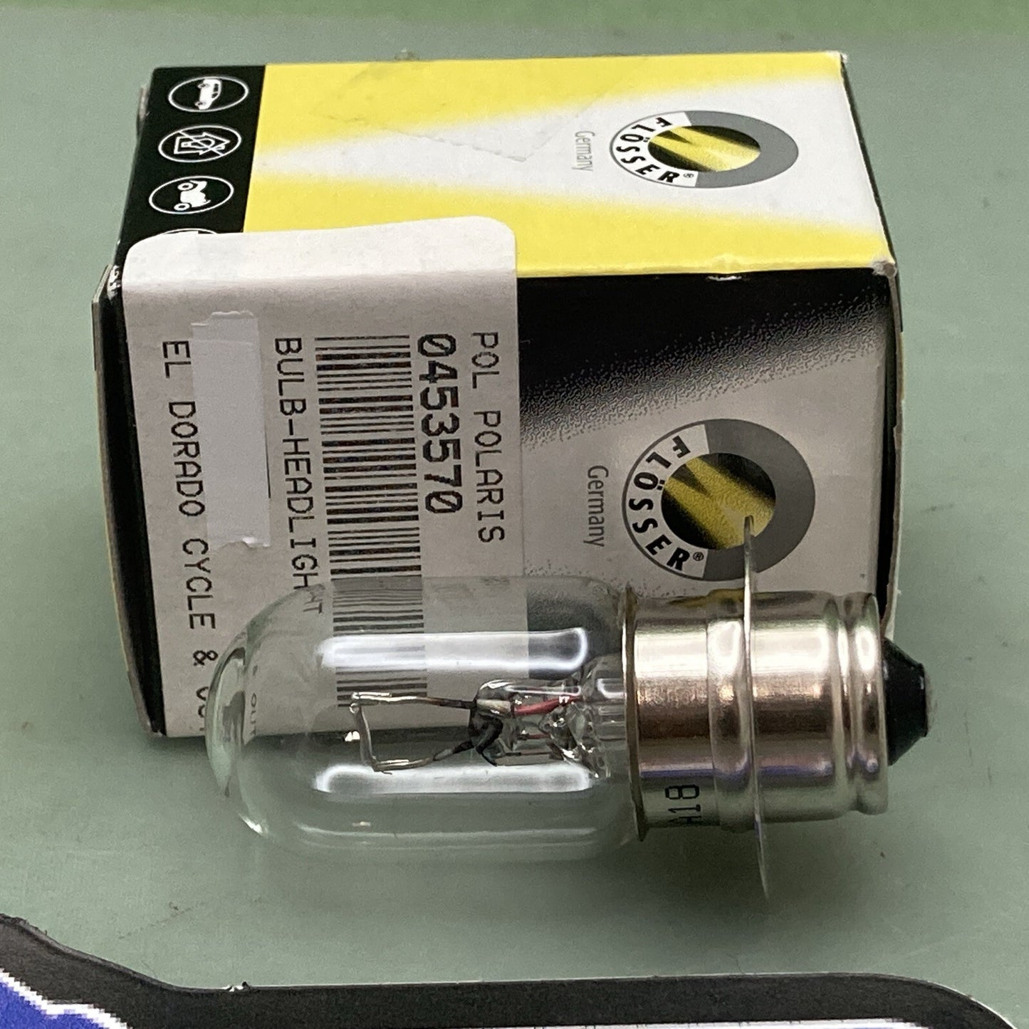 QTY 2 NEW GENUINE FLOSSER 1151 Headlight Bulb