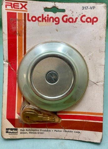 Rex 317-VP Locking Gas Cap With Keys New Genuine