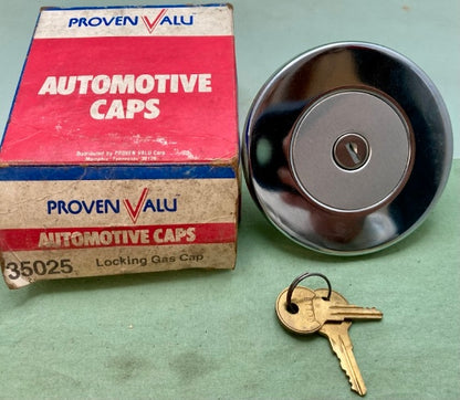 ProvenValu 35025 Locking Gas Cap, 2 Key New Genuine