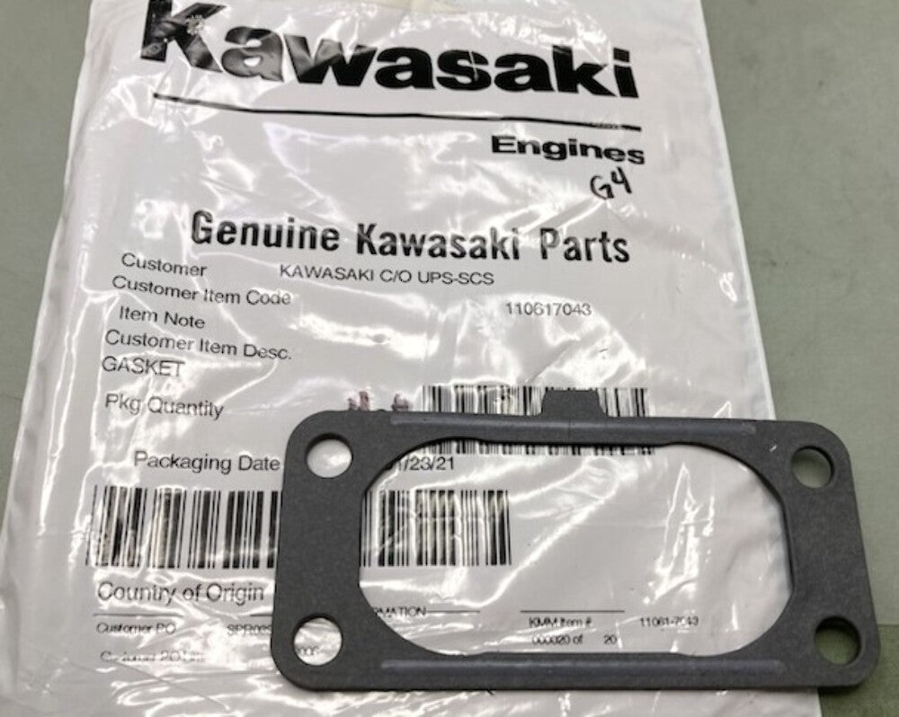 Qty 2 Kawasaki 110617043 Gasket New Genuine