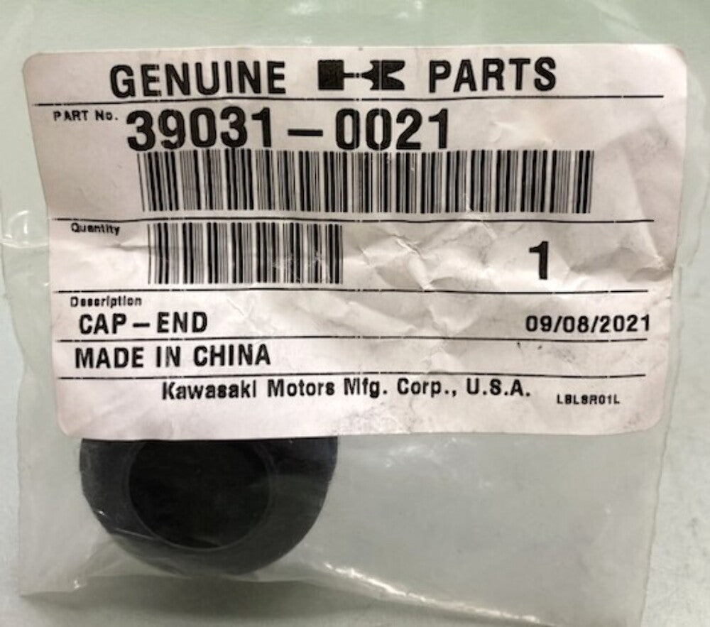 Kawasaki 39031-0021 End Cap New Genuine