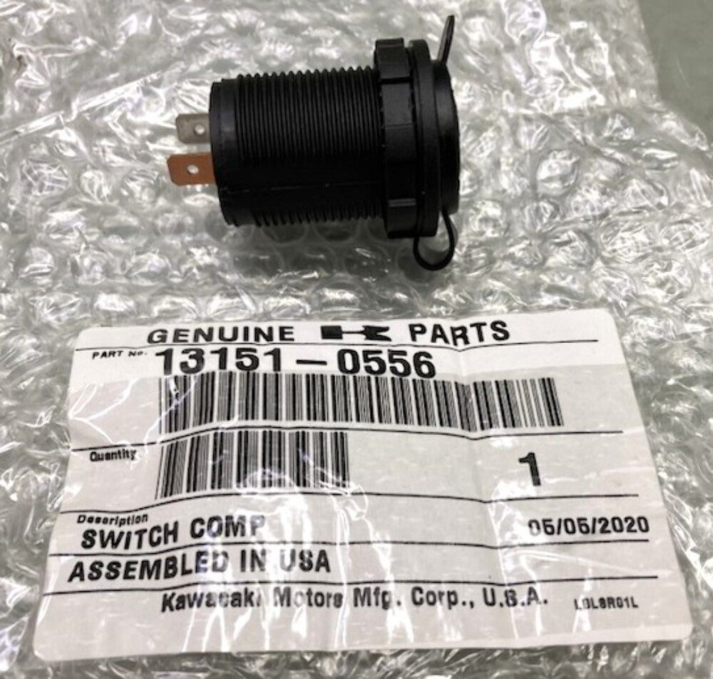 Kawasaki 13151-0556 Switch-Comp, Outlet, 12V New Genuine