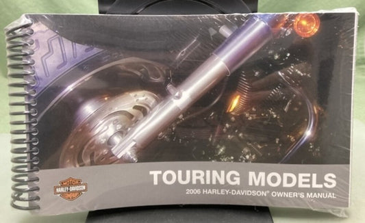 Harley Davidson 99466-06 Touring Models Owner's Manual 2006 New Genuine