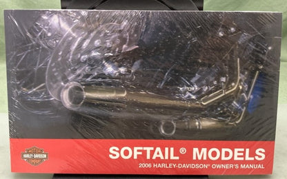Harley Davidson 99469-06 Softail Models Owner's Manual 2006 New Genuine