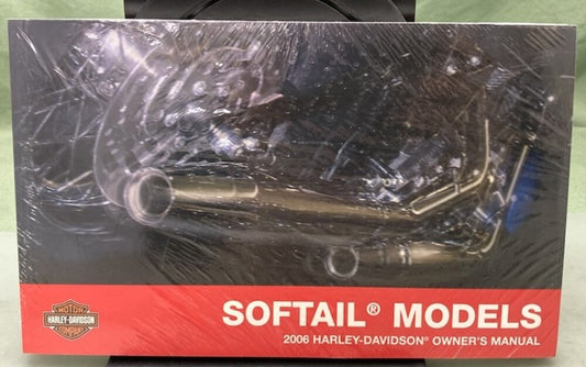 Harley Davidson 99469-06 Softail Models Owner's Manual 2006 New Genuine