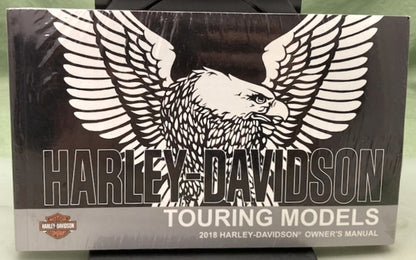 Harley Davidson 94000475 Touring Models Owner's Manual 2018 New Genuine