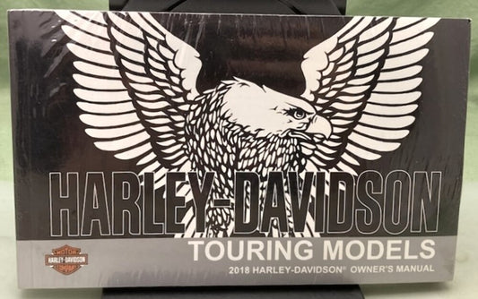 Harley Davidson 94000475 Touring Models Owner's Manual 2018 New Genuine