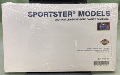 Harley Davidson 99468-04 Sportster Models Owner's Manual 2004 New Genuine
