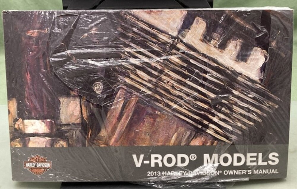 Harley Davidson 99687-13D V-Rod Models Owner's Manual Kit 2013 New Genuine