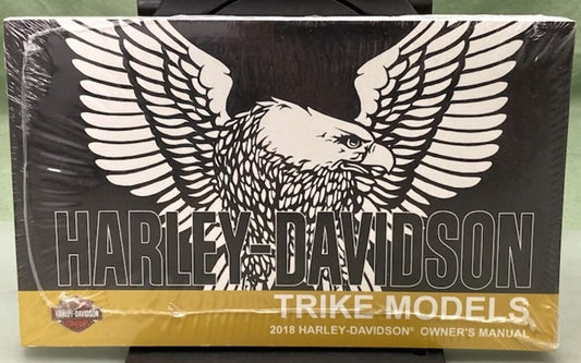 Harley Davidson 94000477 Trike Models Owner's Manual 2018 New Genuine